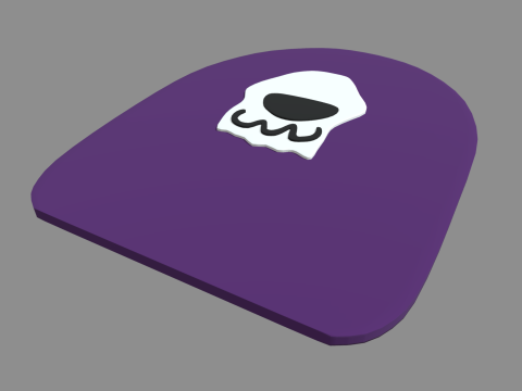Gravestone Candy 02 Modelo 3D