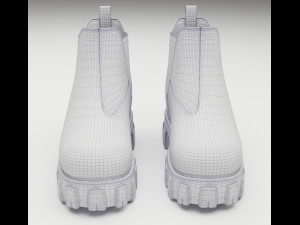 Boots Chelsea Prada 3Dモデル