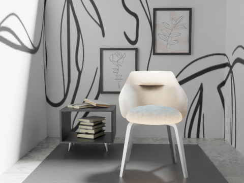 Beautiful and different room 3D 模型
