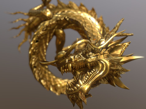 Lowpoly Rigged Dragon 3Dモデル
