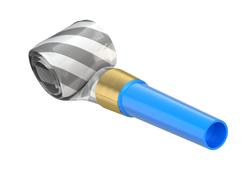 Party Whistle Animation 3Dモデル