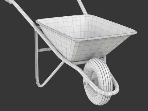 Wheelbarrow Modèle 3D