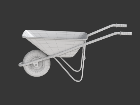 Wheelbarrow Modèle 3D