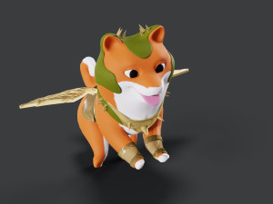 Dog 3D Model