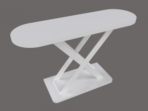 Luxury console table with legs pipe Model 3D