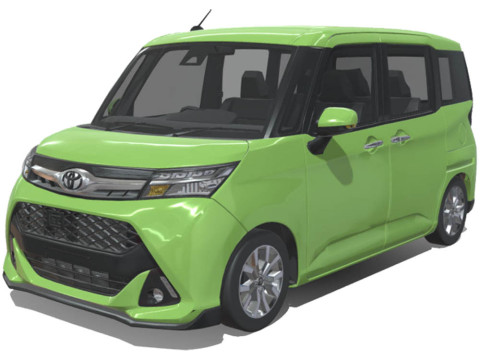 Toyota Tank 2021 3Dモデル