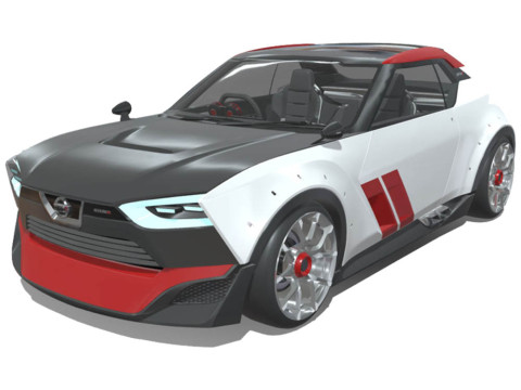 Nissan IDX Nismo 2024 3D Модель