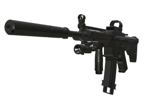Low Poly Fully Equipped M4 Model 3D