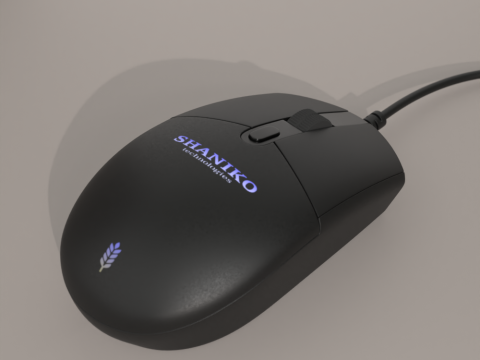 Computer Mouse 3D-Modell