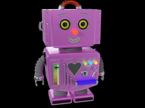Toy Robot 3D Модель