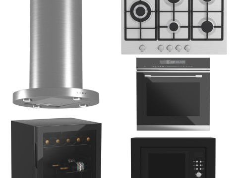 Cookology Appliance Collection 01 3D Модель