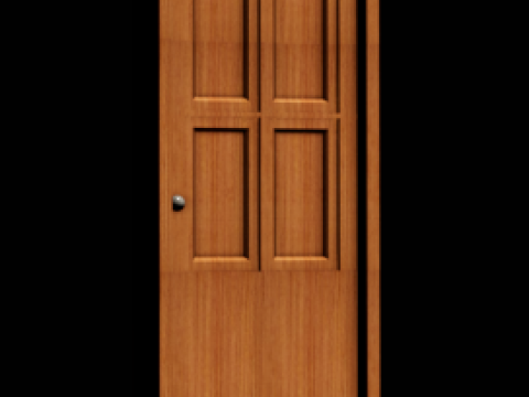 WOOD DOOR 3Dモデル
