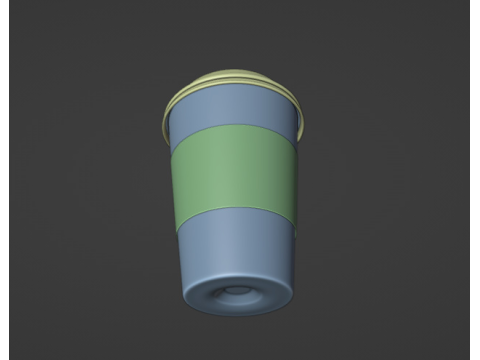 Glass Coffe 3D Модель