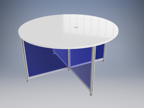 ROUND TABLE 3D 模型